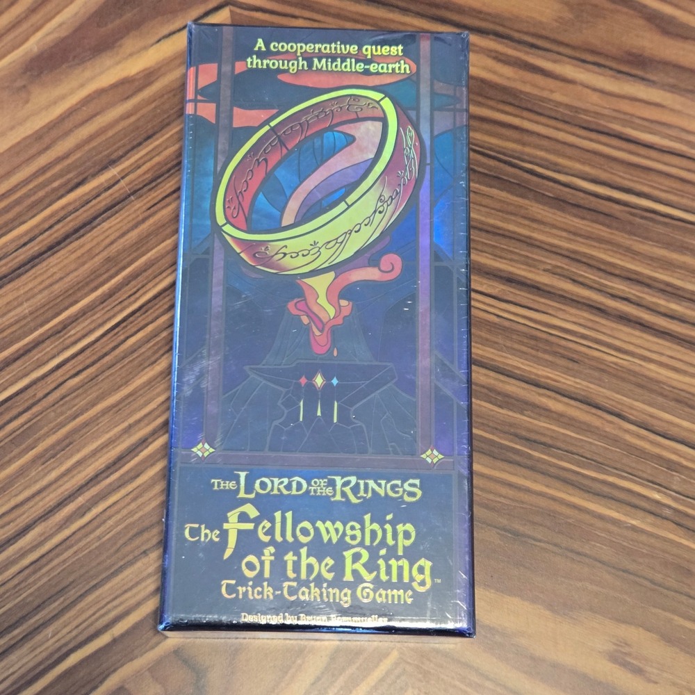Lord‎ of the Rings Fellowship of the Ring Trick-Taking Card Game Sealed New